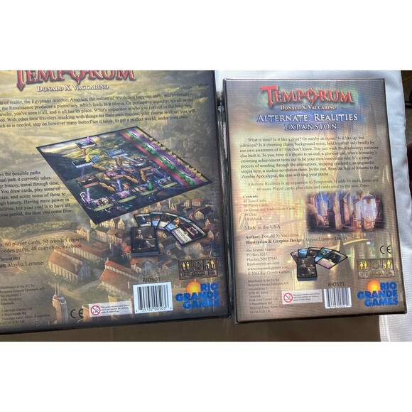 Brand New Temporum Board Game & Alternate realities Expansion Kit Free Shipping - Picture 5 of 9